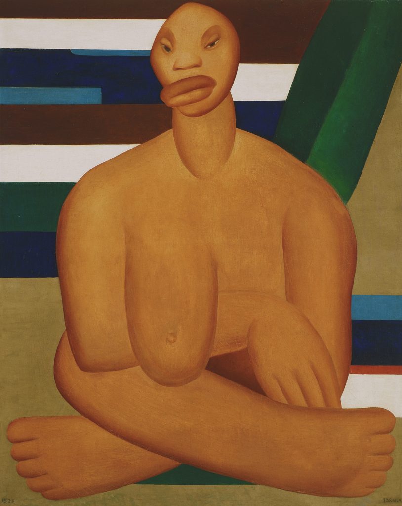 Tarsila do Amaral, A Negra (The Negress), 1923, oil on canvas 100 x 80 cm